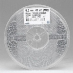 TCSVS0J476MBAR SAMSUNG SMD Tantalum Capacitor, Standard-type, RoHS Compliant, 47uF, 6.3V, B Case, 20％ Tolerance